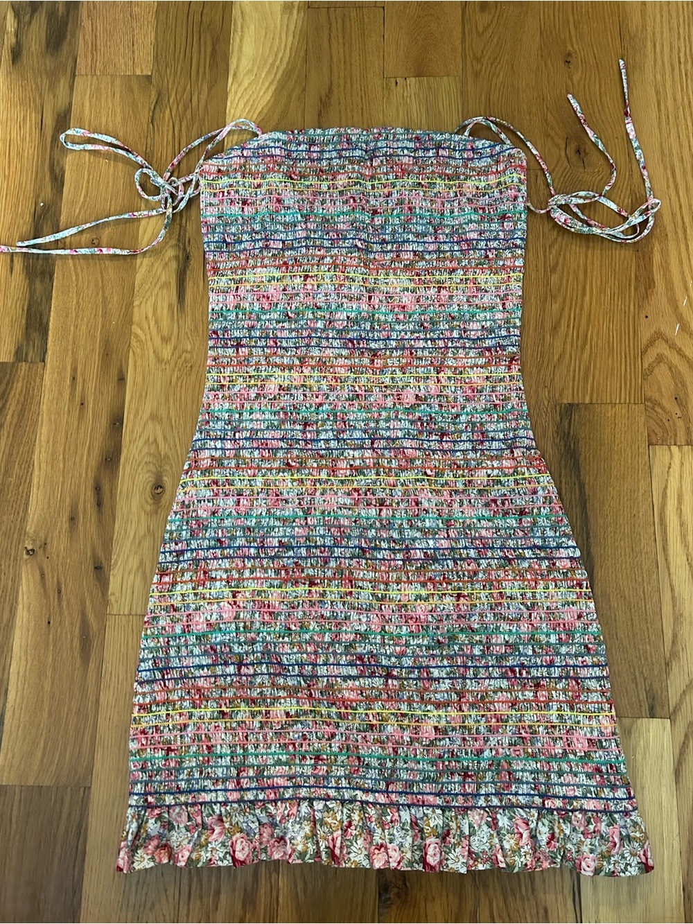 perfect for pride!!!! STORIA rainbow bandage dress